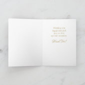 Aangepaste Bar Mitzvah Congrates Card Kaart (Binnen)