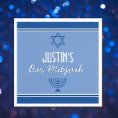 Aangepaste Bar Mitzvah feestservetten Servet