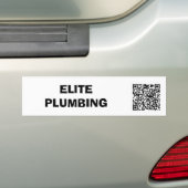 Aangepaste barcode-autosticker bumpersticker (Op auto)