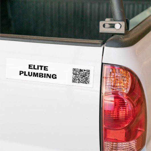 Aangepaste barcode-autosticker bumpersticker (Op Truck)