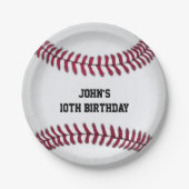 Aangepaste Baseball-Borden Papieren Bordje (Voorkant)