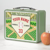 Aangepaste Baseball Classics Home Field Lunchbox (In situ)