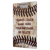 Aangepaste Baseball Coach Clipboard Cool  Klembord (Links)
