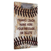 Aangepaste Baseball Coach Clipboard Cool  Klembord (Rechts)