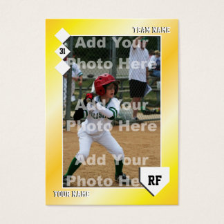 Aangepaste Baseball-Kaart Visitekaartje