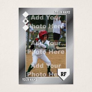 Aangepaste Baseball-Kaart Visitekaartjes