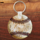Aangepaste Baseball-keyketens voor cadeautjes van  Sleutelhanger (Achterkant)