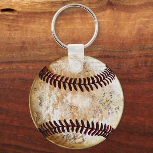 Aangepaste Baseball-keyketens voor cadeautjes van Sleutelhanger (Achterkant)