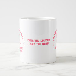 Aangepaste Baseball Moeder Team Beker | Perfecte C Grote Koffiekop