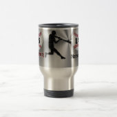 Aangepaste Baseball-Mokken met NAAM en NUMMER Reisbeker (Center)