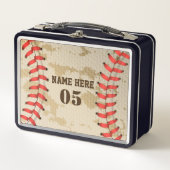 Aangepaste  Baseball Name Number Retro (Voorkant)