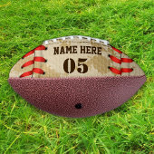 Aangepaste  Baseball Name Number Retro American Football
