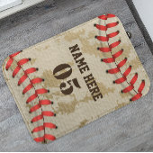 Aangepaste  Baseball Name Number Retro Badmat