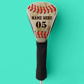 Aangepaste  Baseball Name Number Retro Golfheadcover