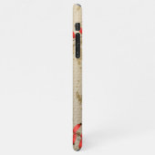 Aangepaste  Baseball Name Number Retro iPhone Hoesje (Linkerkant)