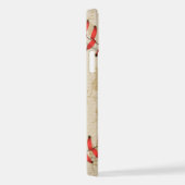 Aangepaste  Baseball Name Number Retro iPhone Hoesje (Rechterkant)