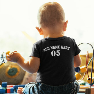 Aangepaste Baseball Name Number Retro Kinder Shirts