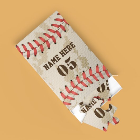 Aangepaste  Baseball Name Number Retro Legpuzzel