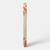 Aangepaste  Baseball Name Number Retro Samsung Galaxy Hoesje (Linkerkant)