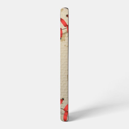 Aangepaste  Baseball Name Number Retro Samsung Galaxy Hoesje (Linkerkant)