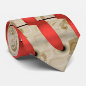 Aangepaste  Baseball Name Number Retro Stropdas (Opgerold)