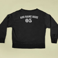 Aangepaste Baseball Name Number Retro