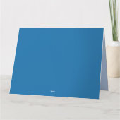 Aangepaste Baseball Player Thema Verjaardagsfeest Kaart (Achterkant)