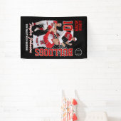 Aangepaste Baseball Speler Foto Collage Sporten Spandoek (Insitu)