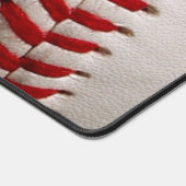 Aangepaste Baseball Steken & Lederen Sport Grafisc Bureaumat (Hoek)