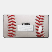 Aangepaste Baseball Steken & Lederen Sport Grafisc Bureaumat (Keyboard & Muis)