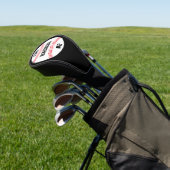 Aangepaste Baseball-teambrieven, naam- en afspeeln Golfheadcover (Insitu)