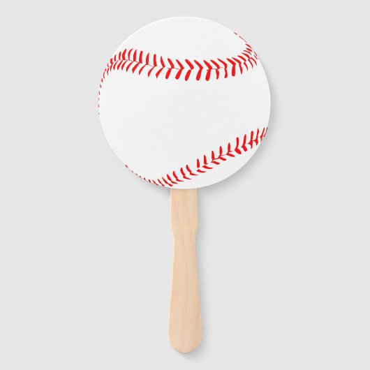 Aangepaste Baseball-teamnaam ventilatoren voor ven Handwaaier (Achterkant)