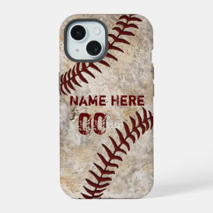 Aangepaste Baseball Telefoon Cases, voor Nieuwste iPhone 15 Case
