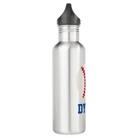 Aangepaste Baseball Water Fles (Links)