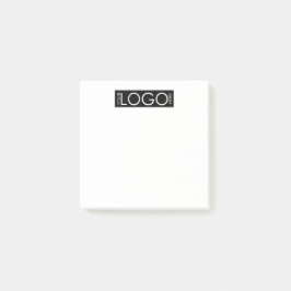 Aangepaste Basic Business Logo Corporate Branding  Post-it® Notes