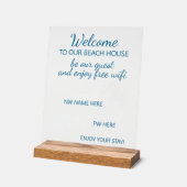 Aangepaste basisinstellingen voor thuisgebruik WiF Acryl Bord (Hoek)