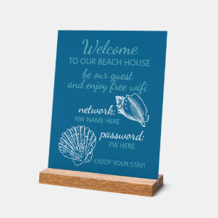 Aangepaste basisinstellingen voor thuisgebruik WiF Acryl Bord