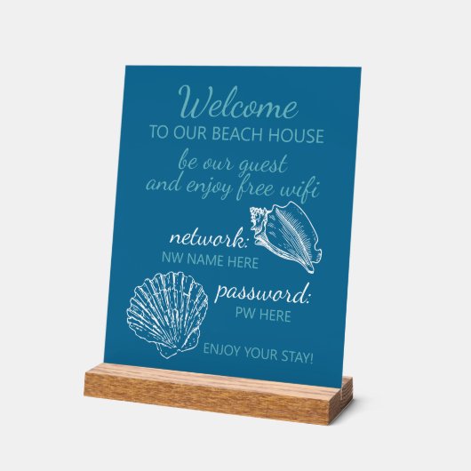 Aangepaste basisinstellingen voor thuisgebruik WiF Acryl Bord (Hoek)