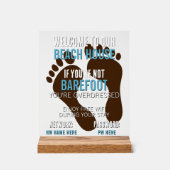 Aangepaste basisinstellingen voor thuisgebruik WiF Acryl Bord (Voorkant)