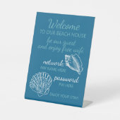 Aangepaste basisinstellingen voor thuisgebruik WiF Reclamebord Met Voetstuk (Voorkant)