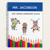 Aangepaste basisschool leraar planner (Voorkant)