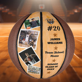 Aangepaste Basketbal Afstuderen Klasse van 2025 Fo