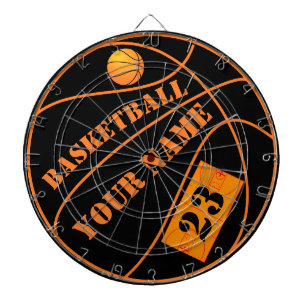 Aangepaste basketbal gepersonaliseerd dartbord