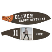Aangepaste Basketbal Happy Verjaardag met Foto (Panelen)