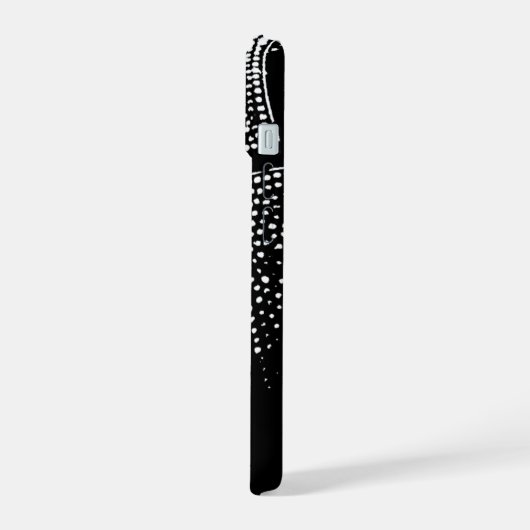 Aangepaste basketbal jersey nummer budget prijs iPhone 15 case (Linkerkant)