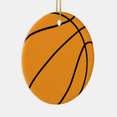 Aangepaste Basketbal Liefhebber Gift voor Sport Te Keramisch Ornament (Rechts)