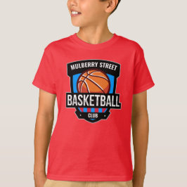 Aangepaste basketbal Logo T-shirt