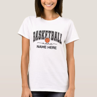 Aangepaste Basketbal Moeder  T-shirt