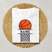 Aangepaste basketbal naam basketbal liefhebbers sp t-shirt
