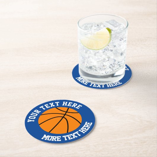 Aangepaste basketbal sport onderzetters (Insitu)